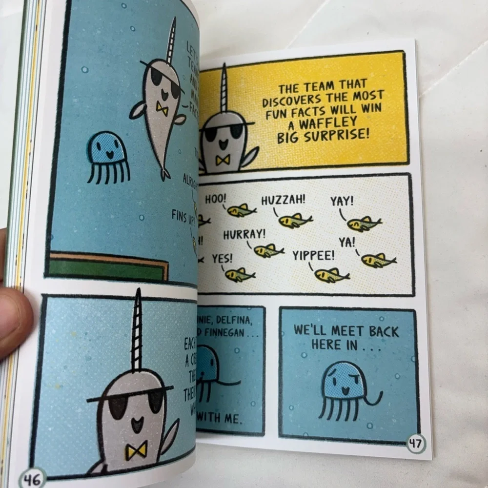 New Narwhal's School of Awesomeness Book- by Ben Clanton